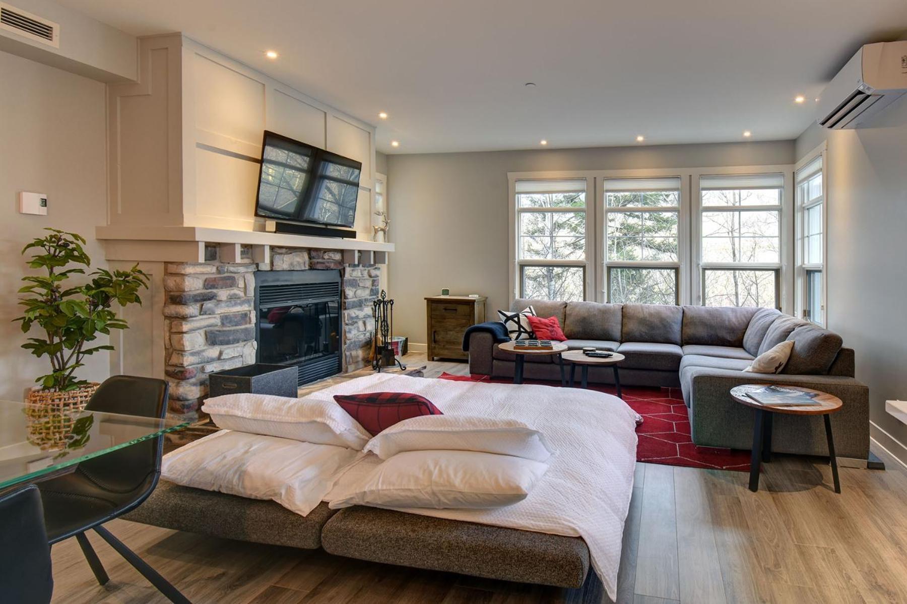 Apartamento Tremblant Prestige - Les Eaux 207-2 Mont-Tremblant Exterior foto