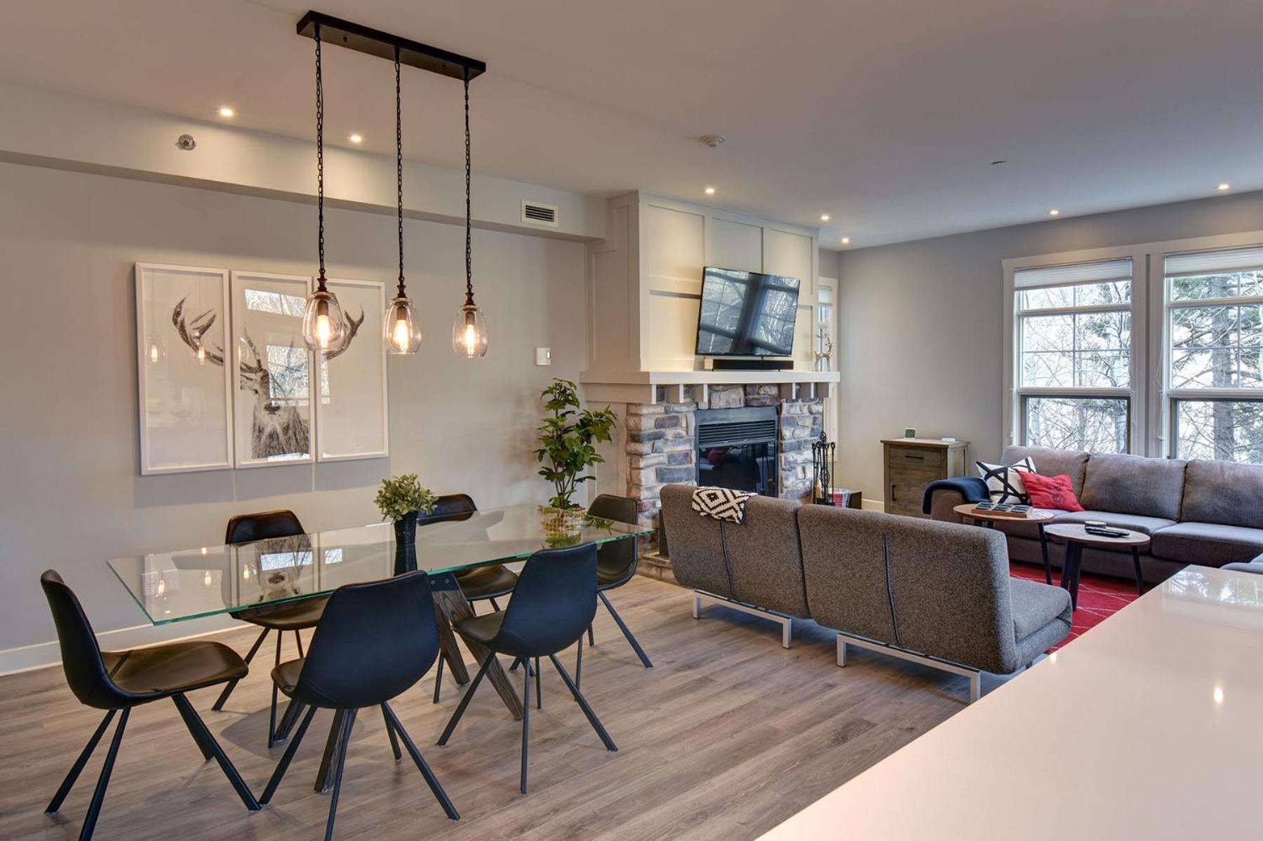 Apartamento Tremblant Prestige - Les Eaux 207-2 Mont-Tremblant Exterior foto